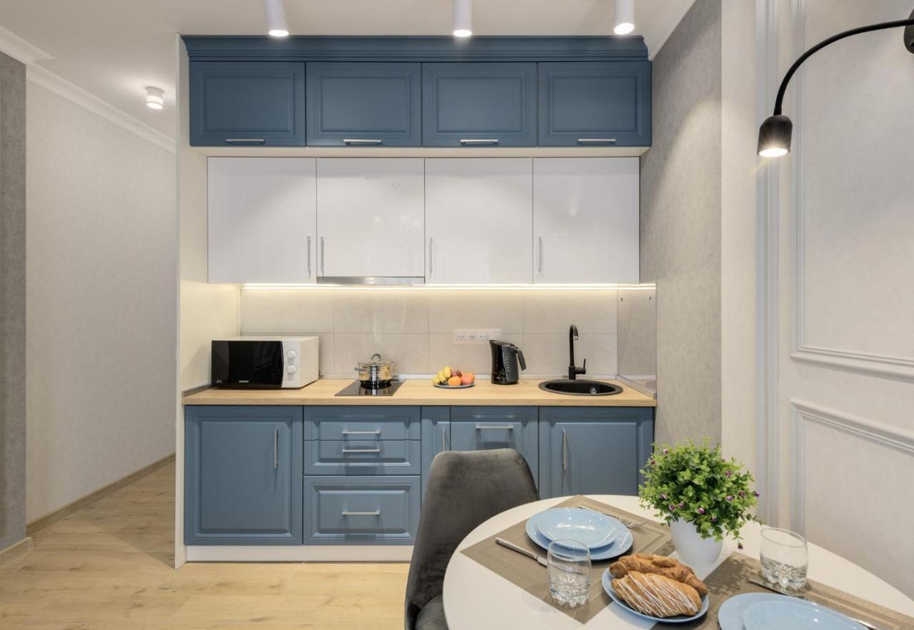 Modern New Cozy Apartment Kvartet Railway Station Kyiv Exterior foto