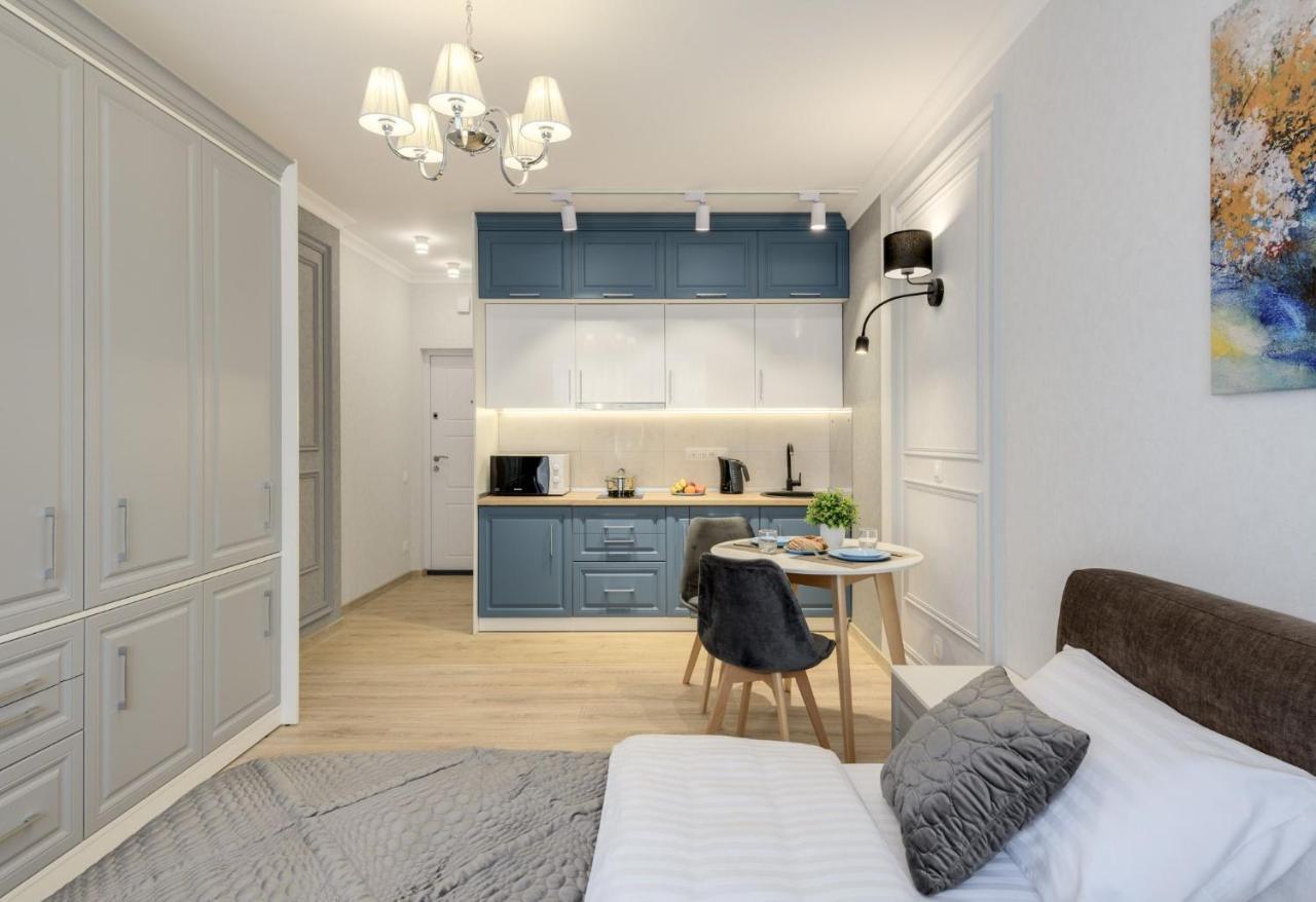 Modern New Cozy Apartment Kvartet Railway Station Kyiv Exterior foto