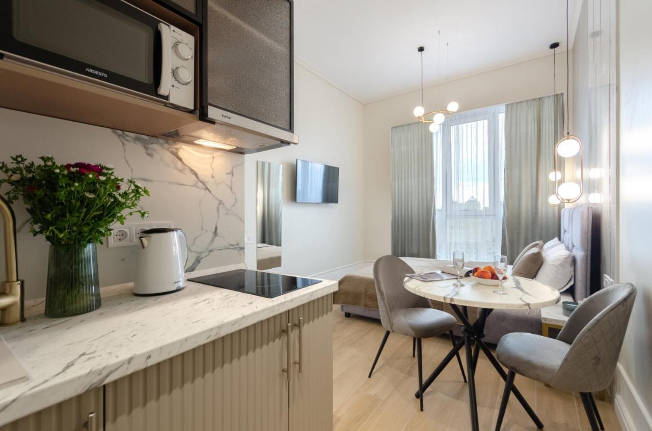 Modern New Cozy Apartment Kvartet Railway Station Kyiv Exterior foto