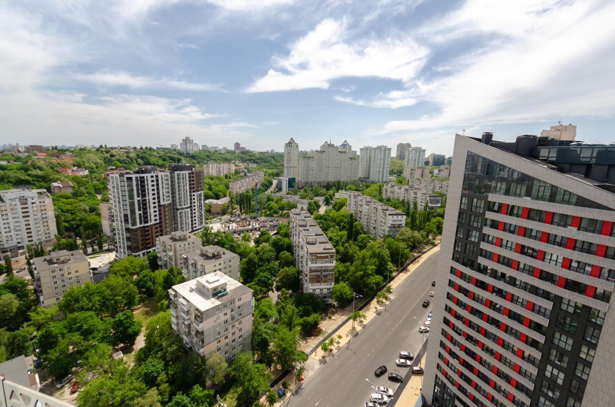Modern New Cozy Apartment Kvartet Railway Station Kyiv Exterior foto